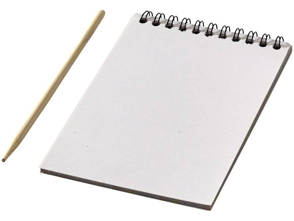 Exclusive set: notebook and wooden pen